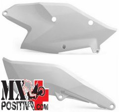 SIDE PANELS KTM 125 XC-W 2017-2019 POLISPORT P8604900002 COLORE OEM 2018 BIANCO