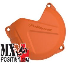 CLUTCH COVER PROTECTION KTM 200 EXC 2009-2016 POLISPORT P8447900002 ARANCIONE