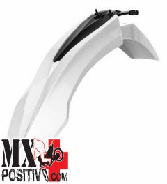 FRONT FENDER BETA RR 125 2T 2018-2019 POLISPORT P8574700002 CON SUPPORTO DI RINFORZO COLORE OEM BIANCO