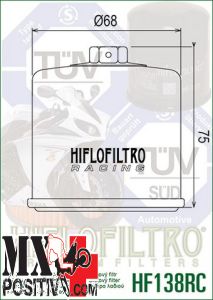FILTRO OLIO SUZUKI GSX 600 F 1988-2006 HIFLO HF138RC RACING RACING