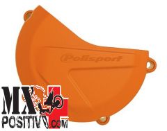 PROTEZIONE COPERCHIO FRIZIONE KTM 125 XC-W 2017-2018 POLISPORT P8460300002 ARANCIONE