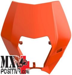 LIGHT NUMBER PLATE KTM 200 EXC 2008-2013 POLISPORT P8666700001 ARANCIONE KTM