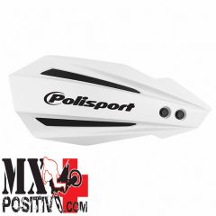 HANDGUARDS UNIVERSAL SHIELD TM EN 300 FI 4T 2017-2019 POLISPORT P8308500002 BULLIT BIANCO