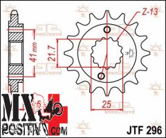 FRONT SPROCKET HONDA XL 650 V TRANSALP 2001-2007 JT JTF296.15 PASSO 525 15 DENTI VERSIONE GOMMATA