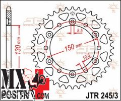 IRON SPROCKET YAMAHA XJ 600 2009-2015 JT JTR245/3.46 46 DENTI PASSO 520