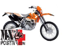 STICKERS KIT KTM EXC 520 1998-2000 BLACKBIRD 2534N