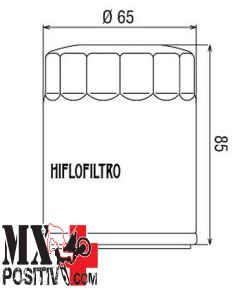 FILTRO OLIO POLARIS 800 SPORTSMAN 2005-2014 HIFLO HF198