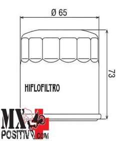 FILTRO OLIO YAMAHA FZR 600 1991-1999 HIFLO HF303