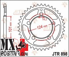 IRON SPROCKET KTM 990 SUPER DUKE 2005-2013 JT JTR898.41 41 DENTI PASSO 525 NERA