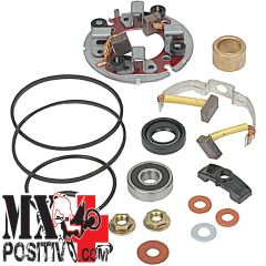 KIT REVISIONE MOTORINO D'AVVIAMENTO CON SPAZZOLE KAWASAKI ZX-10 NINJA ZX1000 1988-1990 ARROW HEAD 414-54013