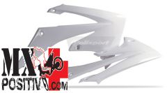 RADIATOR SCOOPS HONDA CRF 250 R 2010-2013 POLISPORT P8412700002 BIANCO