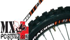 KIT ADESIVI CERCHI KTM LC4 4STROKE 1996-1999 BLACKBIRD 5081/90 ARANCIONE
