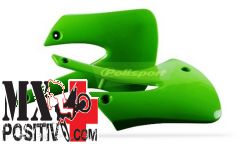 FIANCHETTI RADIATORE KAWASAKI KX 85 2001-2013 POLISPORT P8425000011 COLORE OEM ESCLUSO 2010 VERDE 05