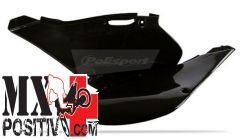 SIDE PANELS KAWASAKI KX 250 1999-2002 POLISPORT P8600200003 NERO