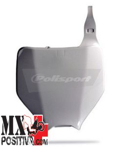 TABELLA PORTANUMERO KAWASAKI KX 125 2003-2008 POLISPORT P8660800002 COLORE OEM BIANCO