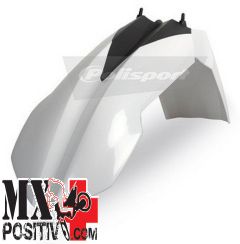 PARAFANGO ANTERIORE KTM 500 EXC 2012-2013 POLISPORT P8568700008 COLORE OEM EDIZ. LIMITATA BIANCO