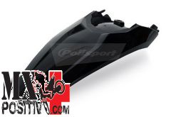 REAR FENDER KTM 450 EXC 2012-2016 POLISPORT P8595400006 PARAFANGO POSTERIORE SENZA PORTANUMERI LATERALI NERO