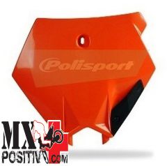 TABELLA PORTANUMERO KTM 250 SX 2003-2006 POLISPORT P8660900002 COLORE OEM ARANCIONE