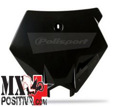 TABELLA PORTANUMERO KTM 250 SX F 2006 POLISPORT P8660900001 NERO