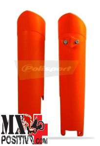 FORK GUARDS KTM 530 EXC 2008-2011 POLISPORT P8398500001 COLORE OEM 2008/2009 ARANCIONE