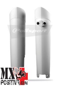 PARASTELI FORCELLE KTM 250 SX 2008-2014 POLISPORT P8398500002 COLORE OEM 2011/2014 BIANCO