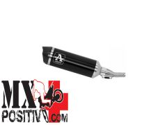 URBAN  ALUMINIUM DARK" SILENCER WITH CARBON FIBRE END CAP" YAMAHA TRICITY 300 2021-2023 ARROW 53542AKN