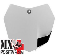 TABELLA PORTANUMERO KTM 450 SX F 2013-2015 POLISPORT P8659100002 COLORE OEM BIANCO