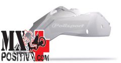 REAR FENDER KTM 400 EXC 2009-2011 POLISPORT P8567900013 COLORE OEM 2011 BIANCO
