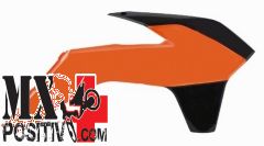 FIANCHETTI RADIATORE KTM 250 EXC 2014-2016 POLISPORT P8417400004 COLORE OEM 2014 ARANCIONE/NERO - FINITURA LUCIDA COME MODELLI 2015