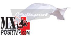 PARAFANGO POSTERIORE YAMAHA YZ 250 F 2014-2018 POLISPORT P8579600002 BIANCO