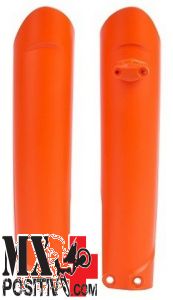 FORK GUARDS KTM 125 XC-W 2017-2019 POLISPORT P8398600001 ARANCIONE