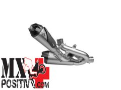 TITANIUM WORKS SILENCERS (RIGHT AND LEFT) WITH TITANIUM LINK PIPIES DUCATI PANIGALE V4 2018-2023 ARROW 71162PK