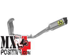 KIT COMPLETO COMPETITION SBK FULL TITANIUM" CON DBKILLER CON FONDELLO CARBY" YAMAHA YZF R1 2017-2019 ARROW 71179CKR