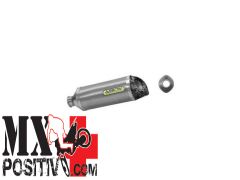 TERMINALE STREET THUNDER ALLUMINIO CON FONDELLO CARBY PER COLLETTORI ORIGINALI YAMAHA YZF R6 2012-2016 ARROW 71699AK