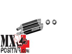 THUNDER APPROVED ALUMINIUM DARK" SILENCERS (RIGHT AND LEFT)" DUCATI MONSTER 796 2010-2014 ARROW 71731AON