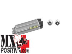 RACE-TECH TITANIUM SILENCERS (RIGHT AND LEFT) WITH CARBY END CAP KTM 990 ADVENTURE 2006-2014 ARROW 71763PK