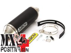 RACE-TECH ALUMINIUM DARK" SILENCER" HONDA NC 700 D INTEGRA 2012-2013 ARROW 71796AON