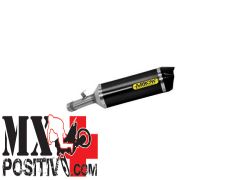 RACE-TECH ALUMINIUM DARK" SILENCER WITH CARBY END CAP" SUZUKI GSX-S 1000 / 1000 F 2017-2020 ARROW 71828AKN