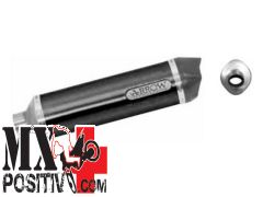 RACE-TECH ALUMINIUM DARK" SILENCER WITH CARBY END CAP" YAMAHA YP 500 TMAX 2008-2011 ARROW 73507AKN