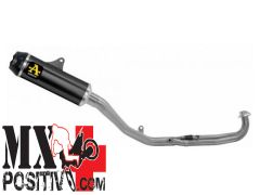 FULL SYSTEM WITH INDY RACE TITANIUM DARK" SILENCERS" YAMAHA TMAX 560 2020-2021 ARROW 73521PKNW