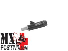 KIT TERMINALE REBEL CON FONDELLO IN CARBONIO KAWASAKI Z 900 RS 2022-2023 ARROW 74506RB