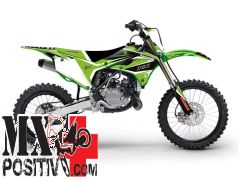 GRAPHIC KIT & SEAT COVER KAWASAKI KX 85 2022-2023 BLACKBIRD 8426N