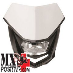 PORTA FARO UNIVERSALE HALO KAWASAKI KLX 650 1996 POLISPORT P8657400001 HALO BIANCO/NERO