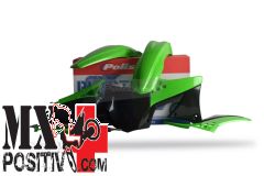 KIT PLASTICHE COMPLETO KAWASAKI KX 250 F 2009-2012 POLISPORT P90206 COLORE OEM 2009