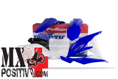 COMPLETE PLASTIC KIT YAMAHA YZ 250 F 2010-2013 POLISPORT P90272 COLORE OEM 2011/2012