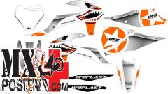 KIT ADESIVI KTM SX-F 250 2019-2022 UFO PLAST AD053999X THUNDER OEM