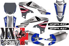 STICKERS KIT YAMAHA YZF 450 2018-2022 UFO PLAST AD056090 THUNDER GRIGIO YZ