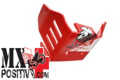 SKID PLATES ENDURO BETA RR 390 2015-2019 XTREM AXP RACING AX1526 ROSSO