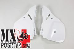 SIDE PANELS HONDA CR 500 1989-1990 UFO PLAST HO02611041 BIANCO