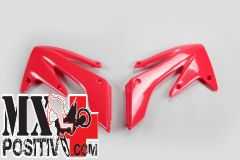 RADIATOR SCOOPS HONDA CRF 250R 2004-2009 UFO PLAST HO03634070 ROSSO